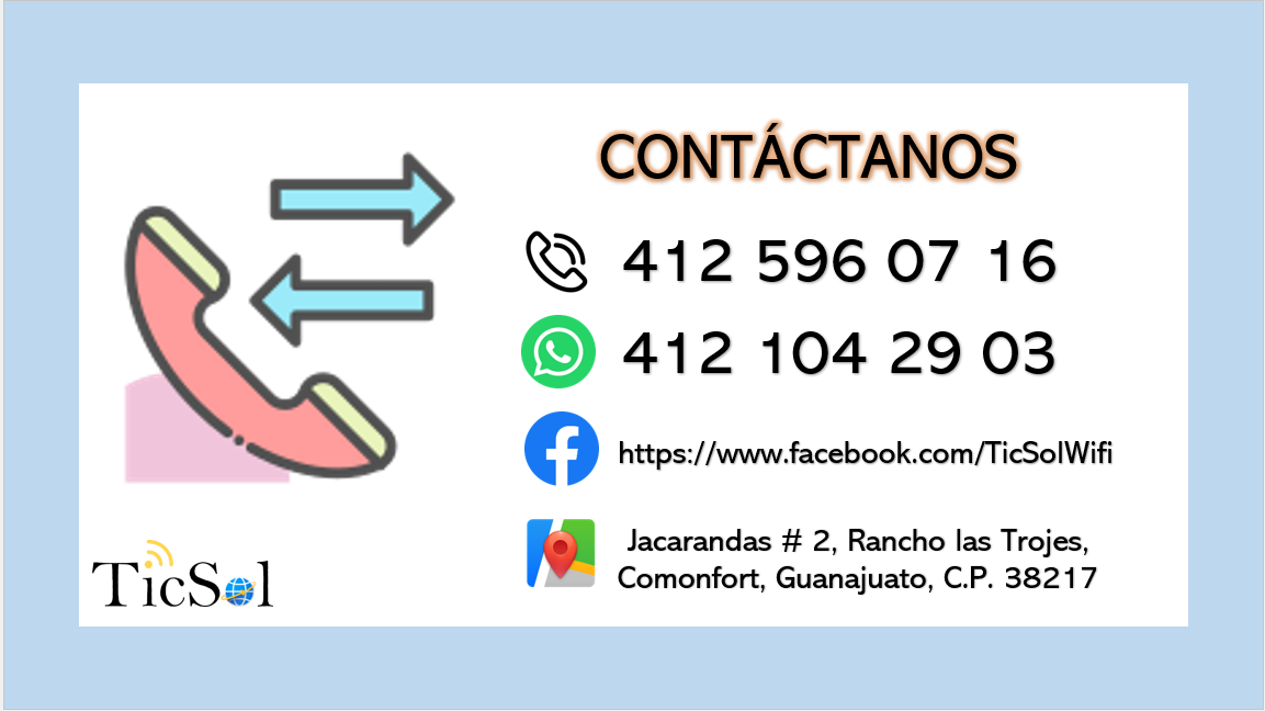 Contactanos Ticsol